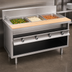 Thumbnail image #3 for La Rosa 48-Inch x 32-Inch Electric Modular Hot Food Table with 3 Wet/Dry Wells and Open Cabinet Base