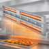 Thumbnail image #3 for Hatco Glo-Ray® 84-Inch Double Lighted Infrared Strip Heater, 4520W