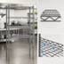 Thumbnail image #3 for Eagle Valu-Master 5-Tier Wire Shelving Starter Unit, 24 x 21 x 74 Inches, Pewter Gray Epoxy