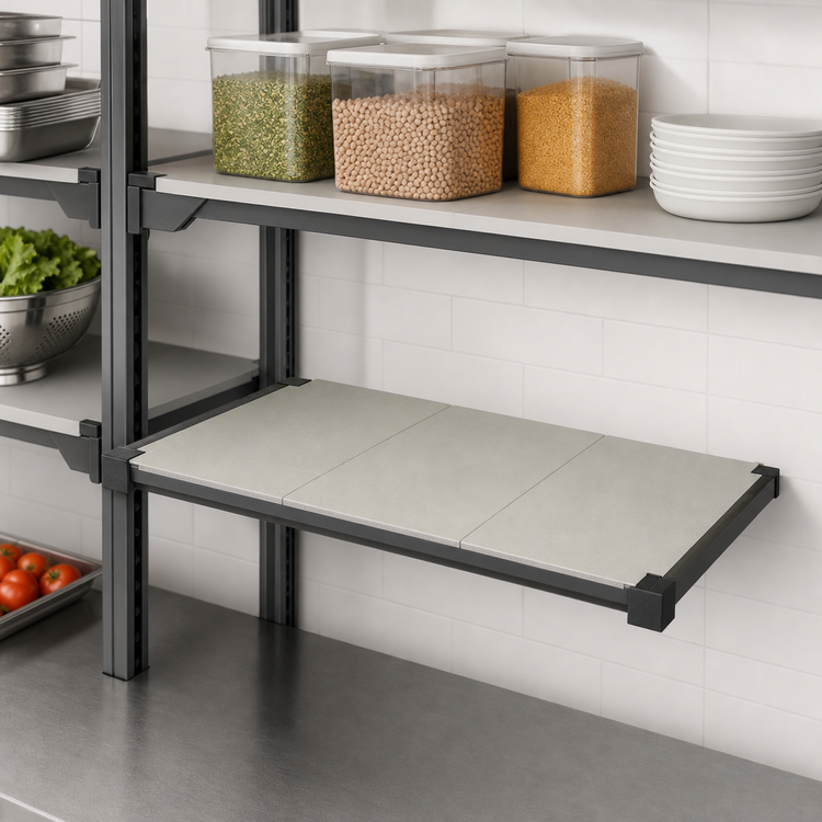 Product image #3 for Camshelving Elevation Series 14-Inch x 42-Inch Wall-Mounted Solid Add-On Shelf Kit