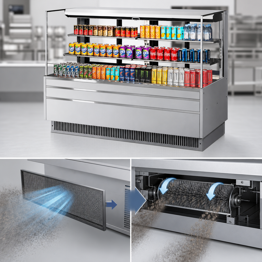 Self-Cleaning Condenser