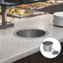Thumbnail image #3 for Eagle Group 11-Quart Round Drop-In Electric Food Warmer, 208V, Wet/Dry, Infinite Control
