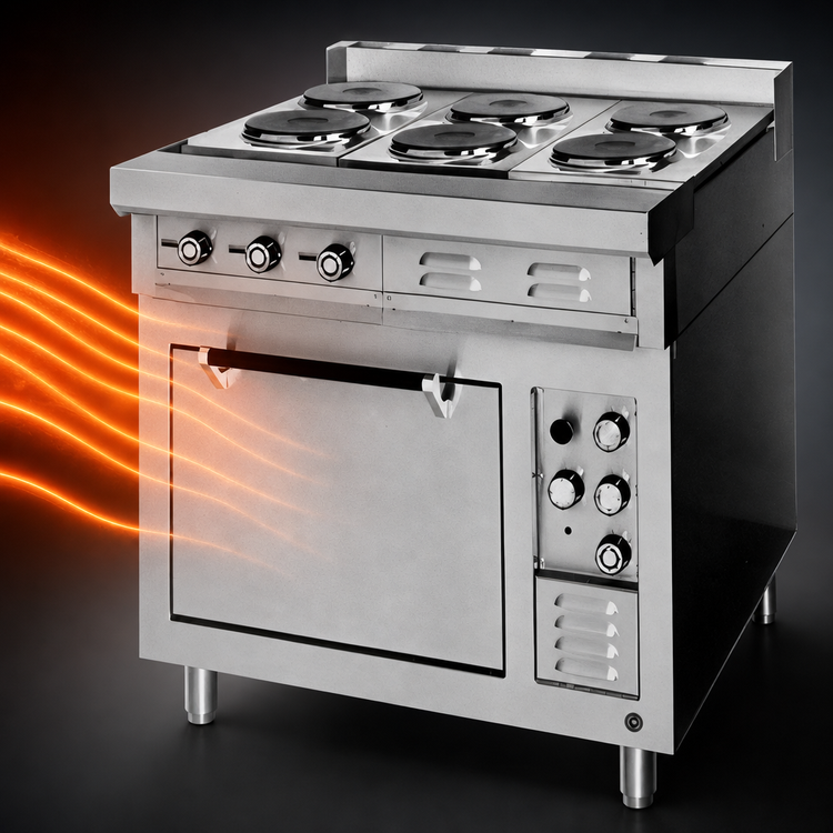 Product image #4 for Lang 36-Inch Electric Heavy Duty Range with Griddle and Standard Oven Base