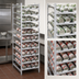 Thumbnail image #3 for Channel Manufacturing Standard Series Full-Size Stationary Aluminum Can Rack for #10 and #5 Cans