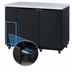 Thumbnail image #3 for Turbo Air Super Deluxe Two-Section Back Bar Cooler, 19 Cu. Ft., Side-Mounted Self-Contained Refrigeration, Solid Doors