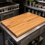 Thumbnail image #3 for John Boos Appalachian OKT-BL4832-V Red Oak Island Countertop, 48"W x 32"D x 1-1/2" Thick, Varnique Finish