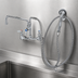 Thumbnail image #3 for Wall-Mount Mixing Pre-Rinse Faucet Spray Assembly with 12-Inch Swing Nozzle and 104-Inch Hose