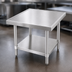 Thumbnail image #3 for Advance Tabco Stainless Steel Equipment Stand with Adjustable Undershelf, 36 x 36 x 24 Inches