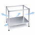 Thumbnail image #3 for RATIONAL UG I Stainless Steel Open Stationary Oven Stand for SCC 61 / CMP 101 Series