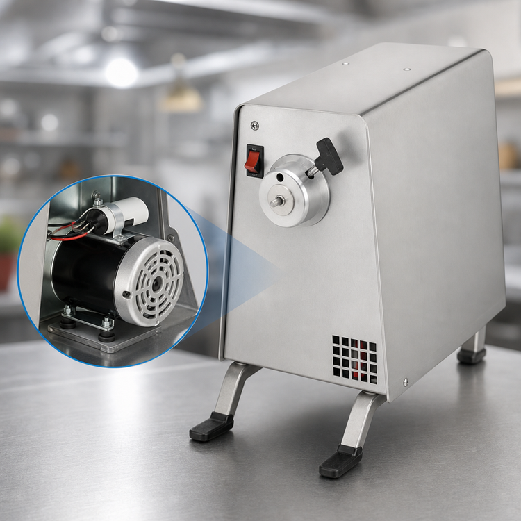 Product image #3 for Univex Prep-Mate PM91G #12 Heavy-Duty Countertop Power Drive Unit with Extended Legs