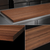 Thumbnail image #3 for John Boos Boos Block American Black Walnut Edge Grain Kitchen Countertop, 132 x 36 x 1-1/2 Inch