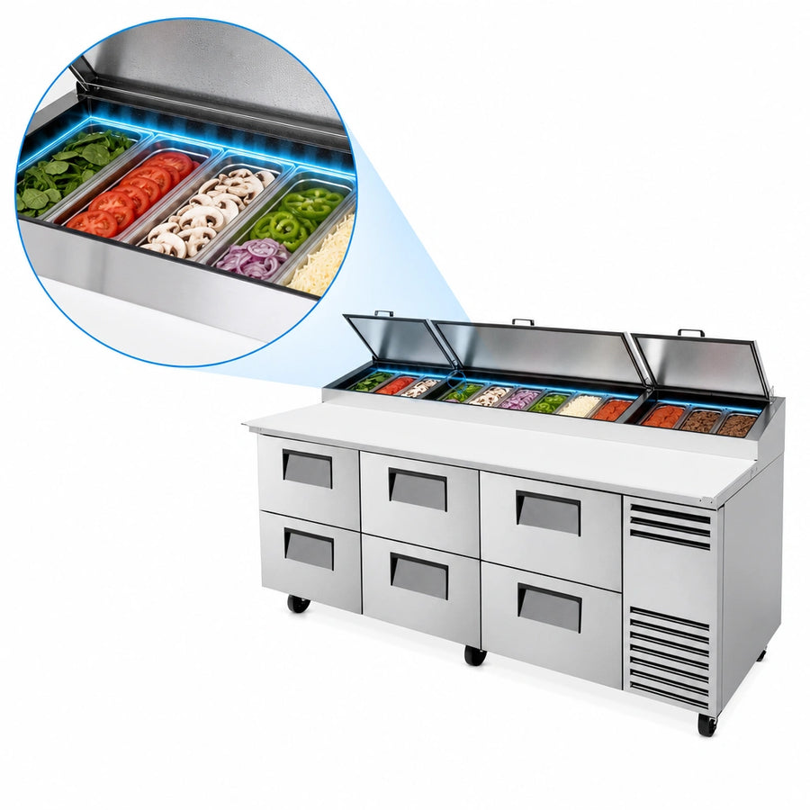 Temperature-Controlled Pan Rail