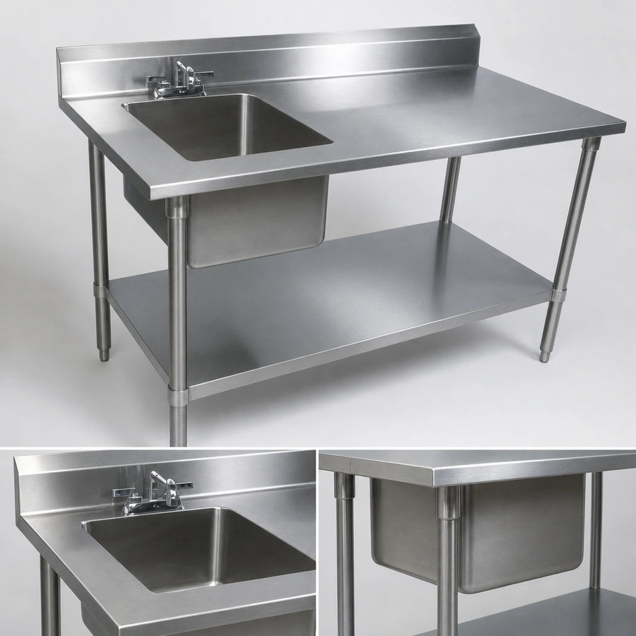 Left-Side Sink Bowl