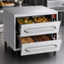 Thumbnail image #3 for Vulcan Freestanding Two-Drawer Warming Drawer for 12