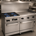 Thumbnail image #3 for Wolf Challenger XL 60-Inch Gas Restaurant Range with 4 Burners, 36-Inch Thermostatic Griddle, Standard Oven, and Convection Oven