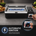 Thumbnail image #4 for Whip-it! GrillMate Black Countertop Butane Stove with Carrying Case, 7,200 BTU