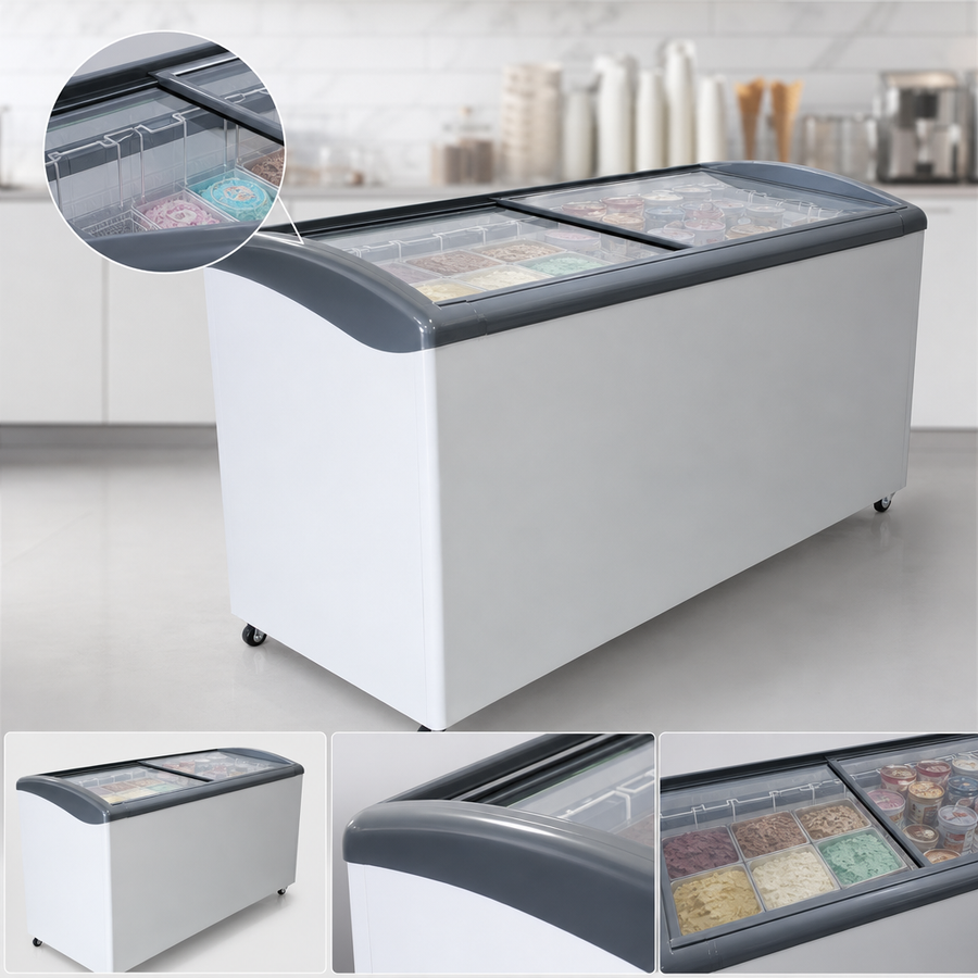 Angled-Top Display Design