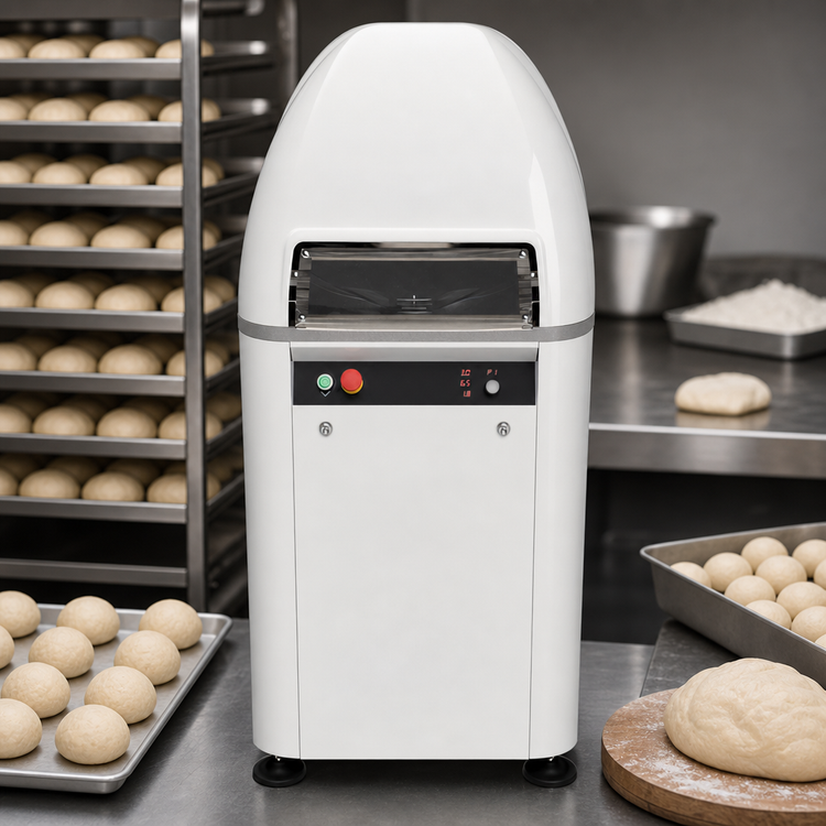 Product image #3 for Univex Automatic Hydraulic Bun Divider/Rounder, 52-Piece Dough Divider, 0.42-1.41 oz.