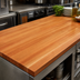 Thumbnail image #3 for Boos Block American Cherry Edge Grain Kitchen Countertop with Varnique Finish, 72 x 36 x 1-1/2 Inches