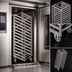 Thumbnail image #3 for Baxter Heavy Duty Stainless Steel Single Side-Load Rack for Single Rack Oven, 12 Slides