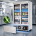 Thumbnail image #3 for Everest Refrigeration Two-Section Laboratory Refrigerator with Full-Height Glass Doors, 33 Cu. Ft., Bottom-Mount R290