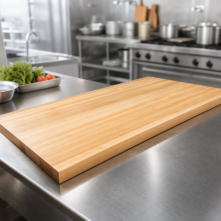 Product image #3 for John Boos Boos Block 108 x 27 x 1-1/2 Inch Edge Grain Northern Hard Rock Maple Kitchen Countertop with Penetrating Oil Finish