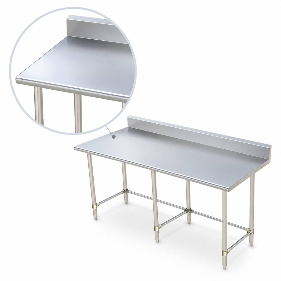 Reinforced Stainless Steel Top