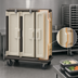 Thumbnail image #4 for Cambro Tall Profile Insulated 3-Compartment Meal Delivery Cart, 60-Tray Capacity