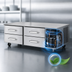 Thumbnail image #3 for Randell 82-Inch Self-Contained Refrigerated Chef Base Equipment Stand with 4 Drawers