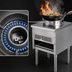 Thumbnail image #3 for Turbo Air Radiance TAWR-13 Heavy Duty Gas Wok Range, 13-Inch Opening, Duck Burner
