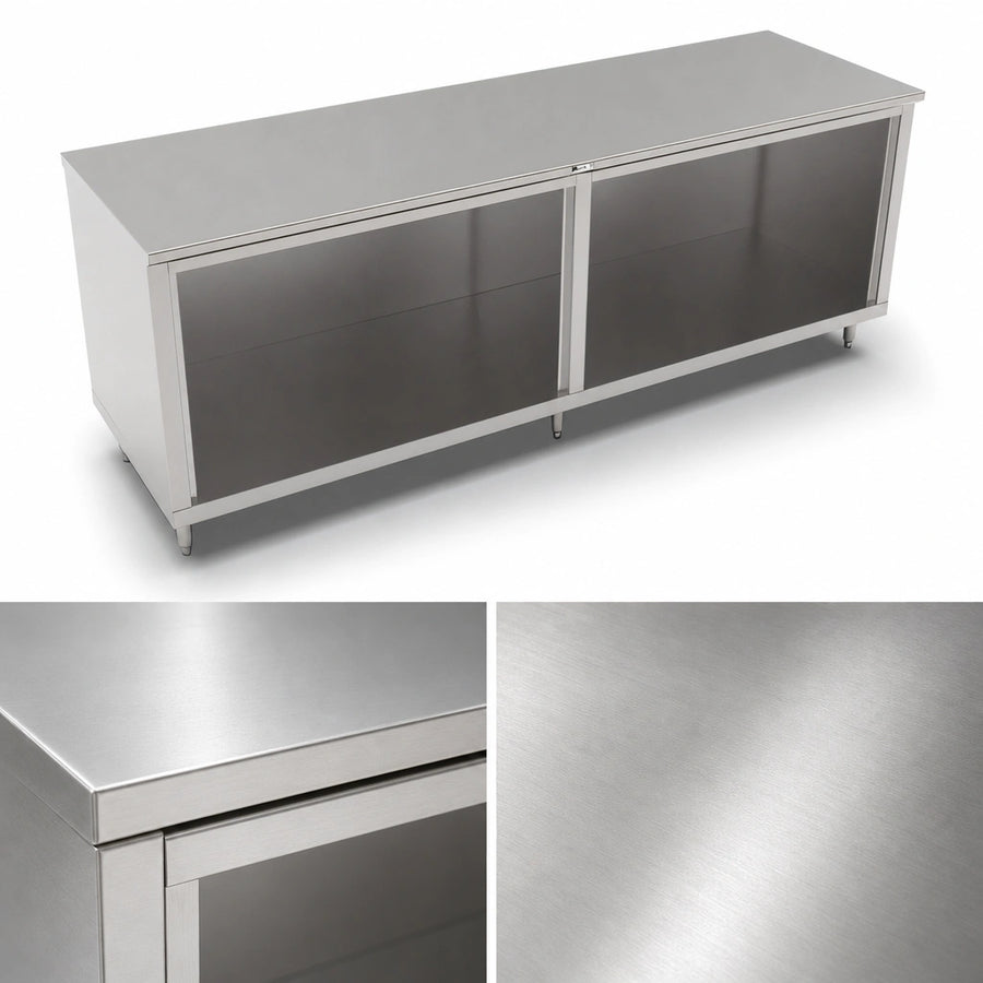 16-Gauge Stainless Steel Flat Top