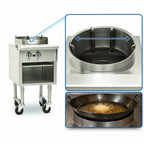 Thumbnail image #3 for Imperial (Middleby) ISP-18-W 18-Inch Gas Tempura Wok Range with 16-Inch Opening, 90,000 BTU, 3-Ring Burner