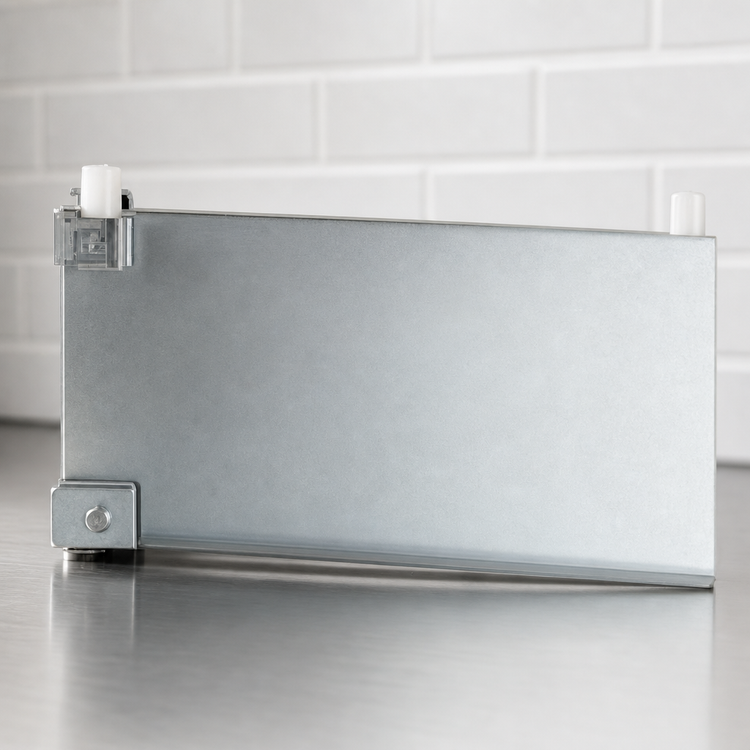 Product image #3 for Eagle Group 18-Inch Left Single Knob Foot Bracket for Cantilevered Shelving Systems