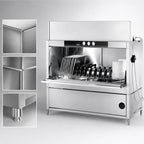 Thumbnail image #3 for Champion PP-36 Triple-Rack Front-Load Door-Type Pot, Pan and Utensil Washer, Stainless Steel, 36-Pan Capacity