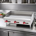 Thumbnail image #3 for American Range 36-Inch Countertop Gas Griddle with Smooth Polished Steel Plate