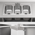 Thumbnail image #3 for Eagle Group Self-Rimming Three-Compartment Drop-In Sink, 42-3/4 Inch Wide, 12 x 14 x 9-1/2 Inch Bowls