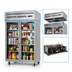 Thumbnail image #3 for Everest Refrigeration ESGR2 Two-Section Glass Door Reach-In Refrigerator, 48 Cu. Ft., Top-Mounted Self-Contained R290