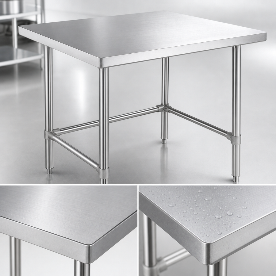18-Gauge 430 Stainless Steel Top