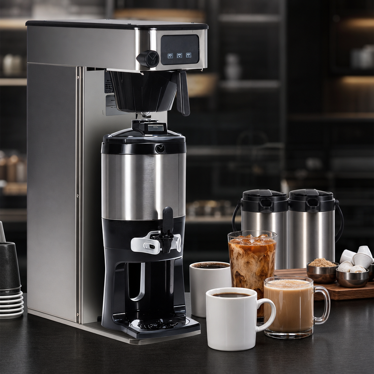 Product image #3 for BUNN Tall Single Automatic Fill Coffee Brewer with Infusion Series Technology