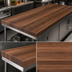 Thumbnail image #3 for John Boos Boos Block American Black Walnut Edge Grain Kitchen Countertop, 96 x 30 x 2-1/4 Inches, Varnique Finish