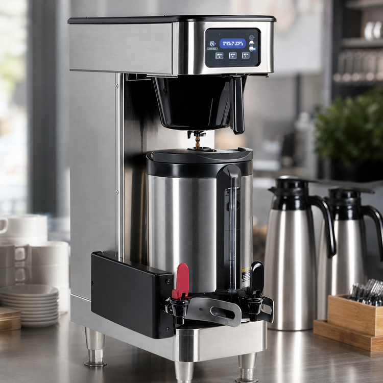 Product image #3 for BUNN Infusion Series Automatic Fill Coffee Brewer for Soft Heat Servers, Single, 1 to 1.5 Gallon Batches