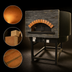 Thumbnail image #3 for Univex Artisan Stone Hearth Round Gas Pizza Dome Oven, 55-1/8 Inch Chamber, 11 x 12-Inch Pizza Capacity