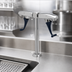 Thumbnail image #3 for T&S Brass 12-Inch Deck Mount Double Pedestal Glass Filler Faucet with 1/2-Inch NPT Male Shank