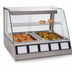 Thumbnail image #3 for Antunes DCH-200 Countertop Heated Display Cabinet, 2-Pan, Curved Glass, 120V