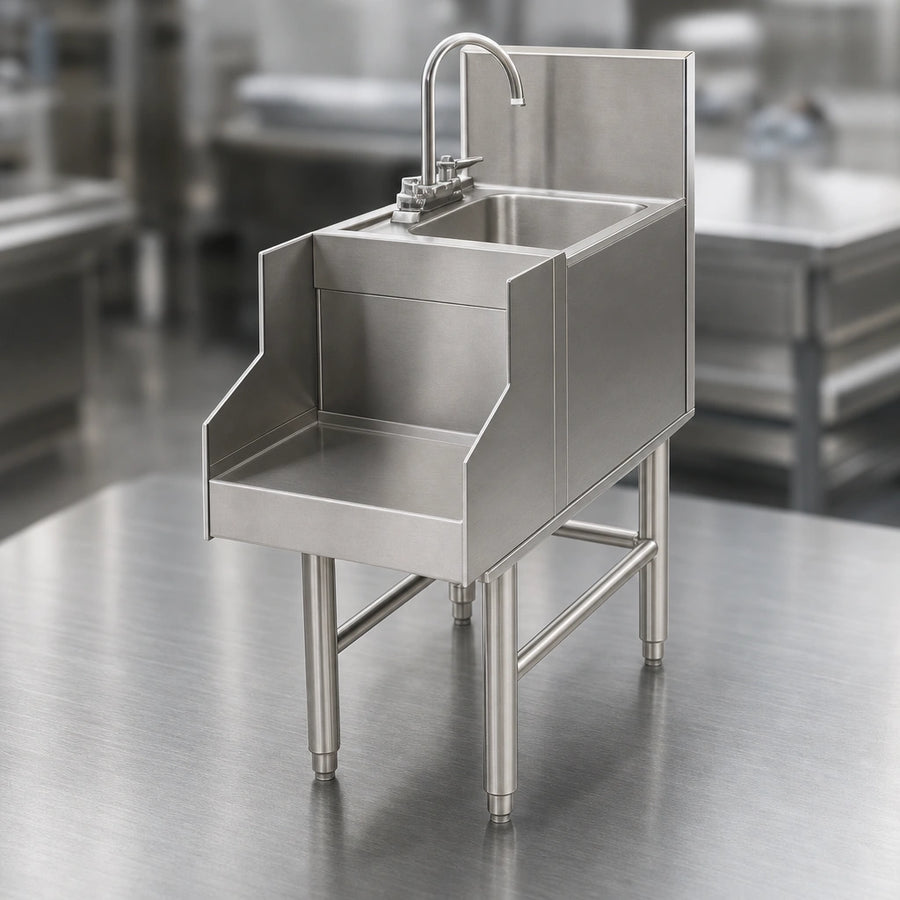 Heavy-Gauge 304 Stainless Steel Construction