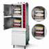 Thumbnail image #3 for Crown GSX-10HE Two Compartment Full-Size Gas Convection Steamer