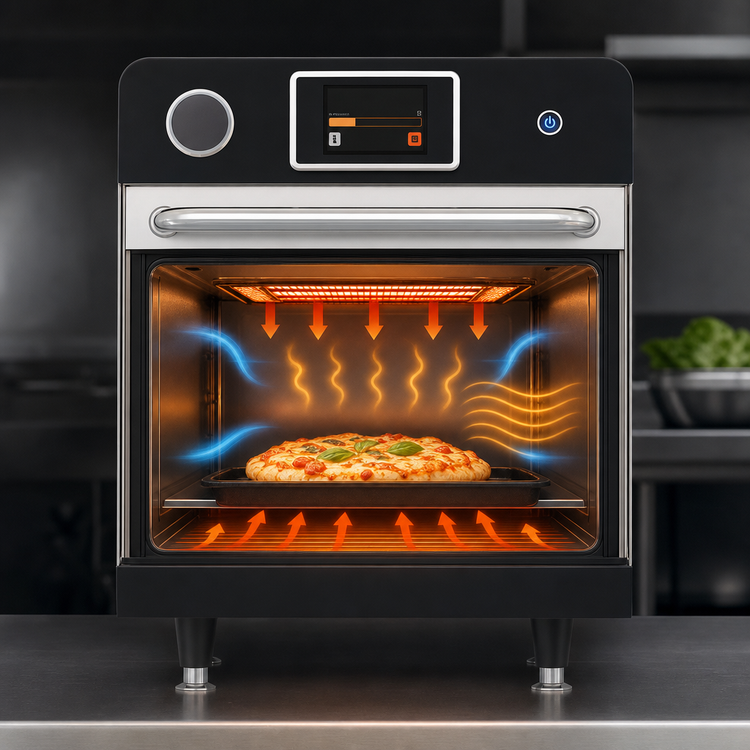 Product image #4 for Rocket Express Electric Countertop Ventless High-Speed Oven, 0.74 Cu. Ft.