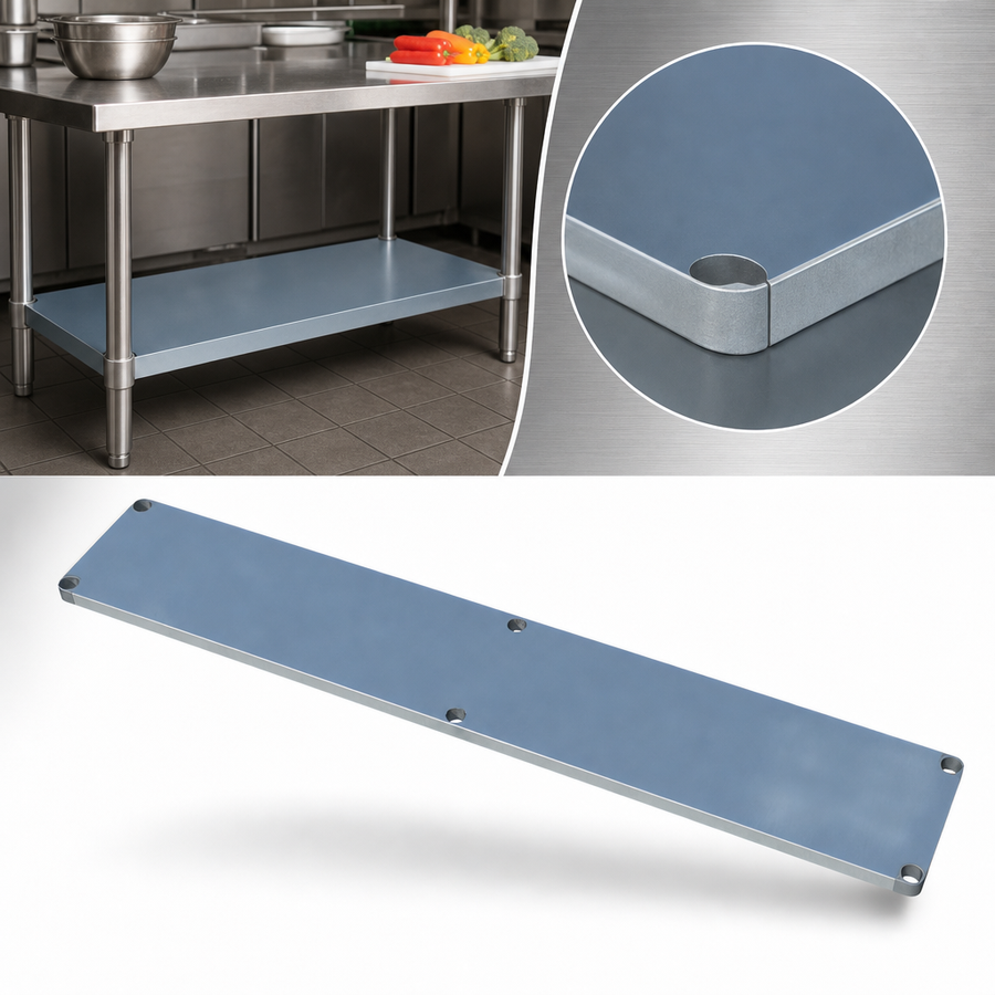 18-Gauge Galvanized Steel Construction