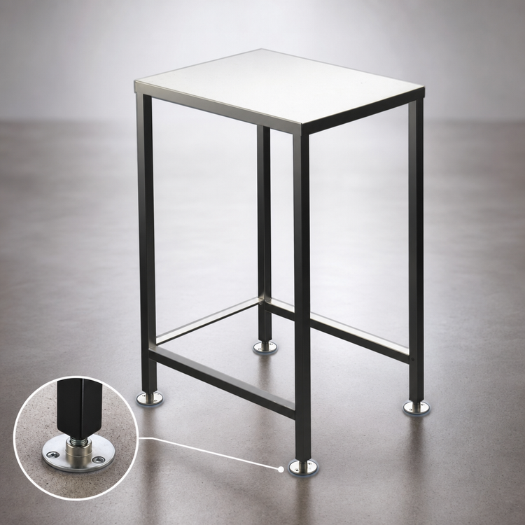 Product image #2 for Alto-Shaam CTX Stainless Steel Open-Base Equipment Stand with Seismic Feet