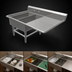Thumbnail image #3 for John Boos Pro-Bowl 2-Compartment Platter Sink with 30-Inch Right Drainboard
